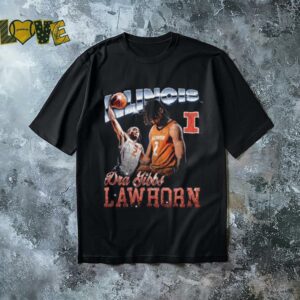 Illinois Basketball Dra Gibbs Lawhorn Retro NIL shirt