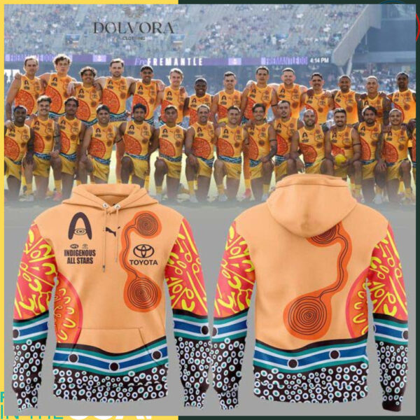 Indigenous All Stars Celebration AFL 2025 Uniform Hoodie T Shirt