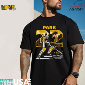 Brad Park Boston hockey throwback signature shirt