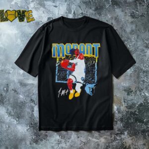 Ja Morant jump shot shattered Memphis Grizzlies signature shirt