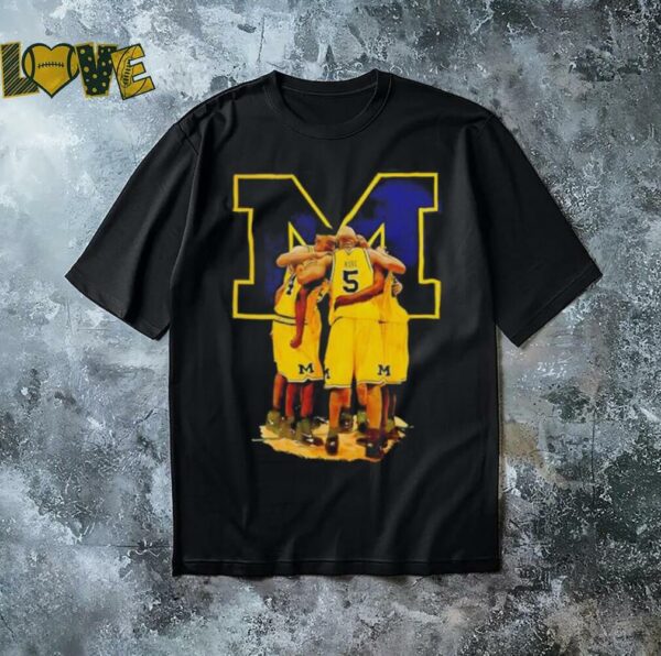 Jalen Rose Michigan Wolverines basketball shirt