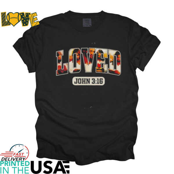 Jesus loved John 3 16 shirt