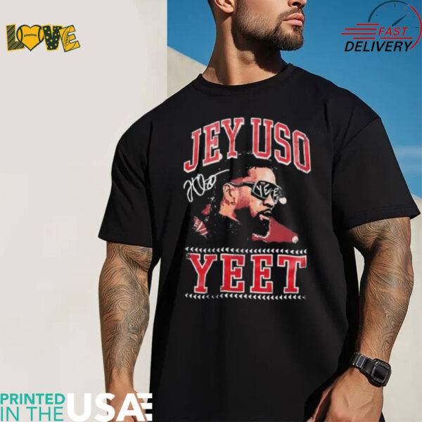 Jey Uso big face YEET signature shirt