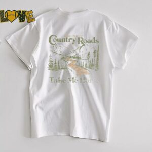 John Denver Country Roads Take Me Home Mountain T shirts