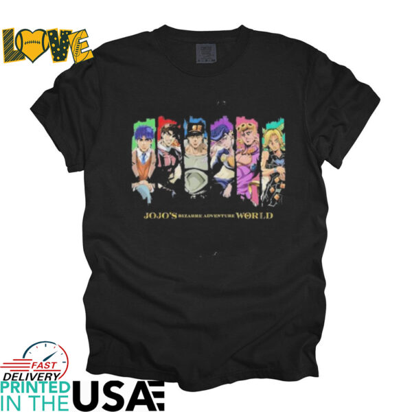 Jojo’s Bizarre adventure world shirt