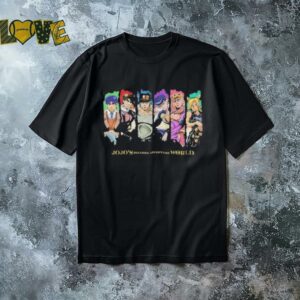 Jojo’s Bizarre adventure world shirt