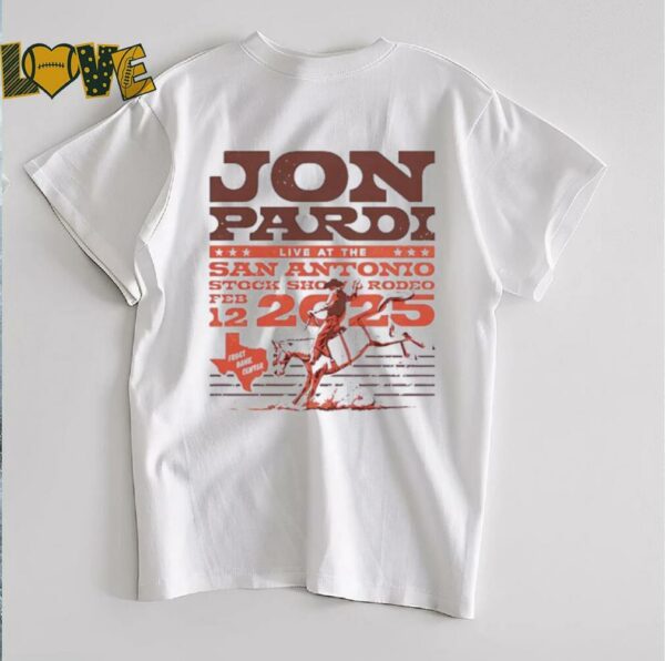 Jon Pardi Show at Frost Bank Center Feb 12 2025 shirt