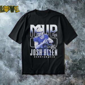 Josh Allen quarterback 2024 MVP Buffalo Bills signature shirt