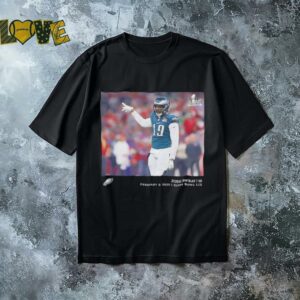 Josh Sweat Philadelphia Eagles NFL Flash Features Super Bowl LIX Champions shirt