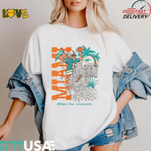 Miami Dolphins Collab Football shirt