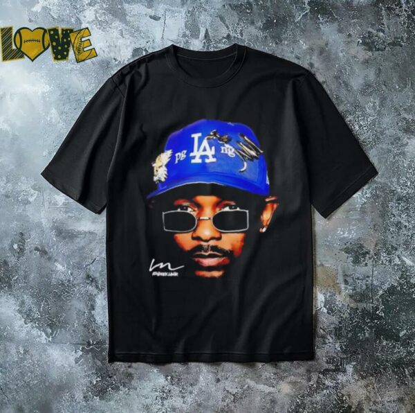 Kendrick Lamar big face Los Angeles shirt