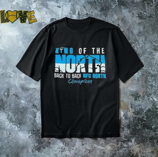 King Of The North back to back NFC North champions Detroit Lions shirt