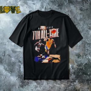 LeBron James Surpasses Scottie Pippen For 7th All Time shirt