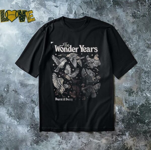 Loneliest place on earth the wonder years bird collage shirt