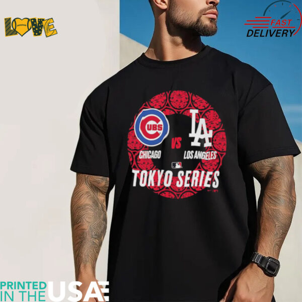 Los Angeles Dodgers vs. Chicago Cubs 2025 MLB World Tour Tokyo series shirt