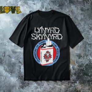 Lynyrd Skynyrd Smokes Celebrating 50 Years Est 1973 2024 Tour T Shirts