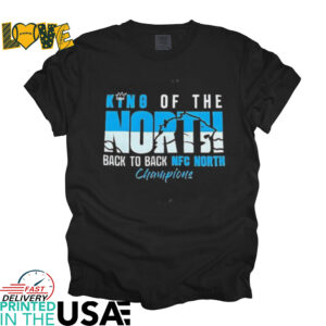 King Of The North back to back NFC North champions Detroit Lions shirt