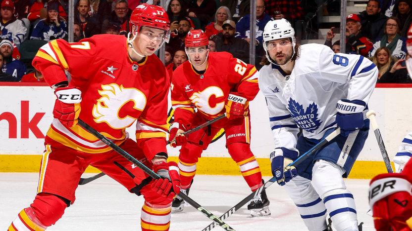 Maple Leafs Dominant Performance Leaves Flames Stunned