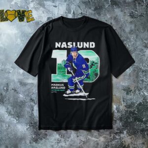 Markus Naslund throwback Vancouver hockey shirt