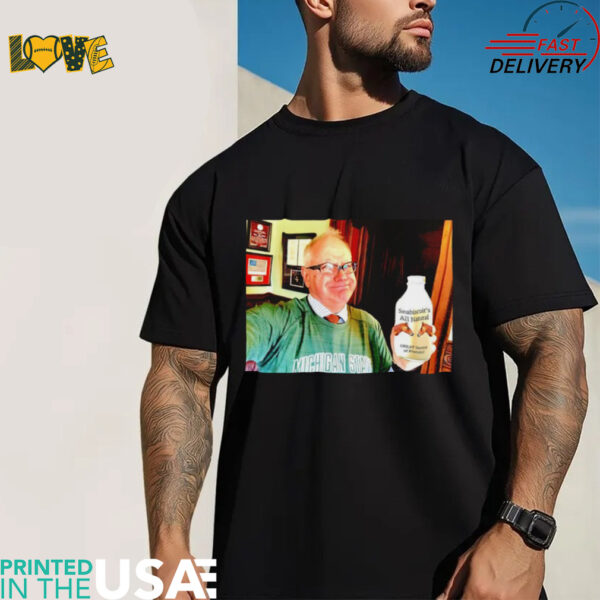 Minnesota Governor Tim Walz drink horse semen meme shirt