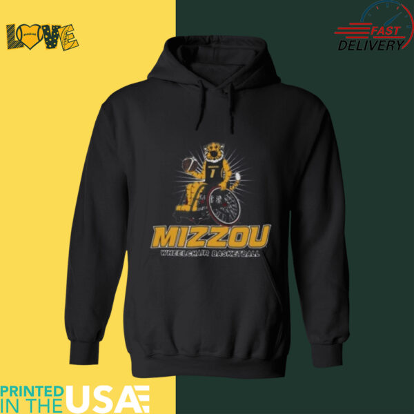 Mizzou Tigers Champion  Wheelchair Basketball Truman  Shirt