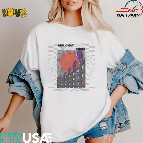 Molchat Doma At The Anthem In Washington, DC On Feb 11 2025 Tour T shirts