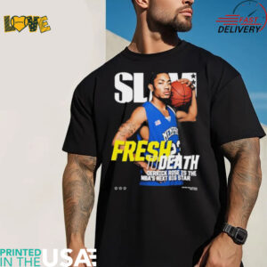 Derrick Rose Fresh To Death 2008 Slam Cover Ahead Of Derrick Rose Is The NBA’s Next Big Star Night In Chicago T shirts