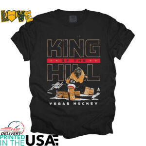 Vegas Golden Knights Adin Hill king of the hill signature shirt