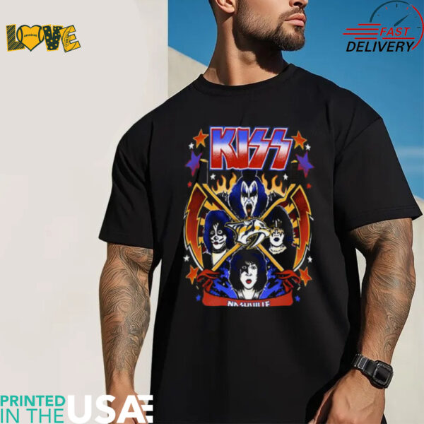 Nashville Predators x KISS Night shirt