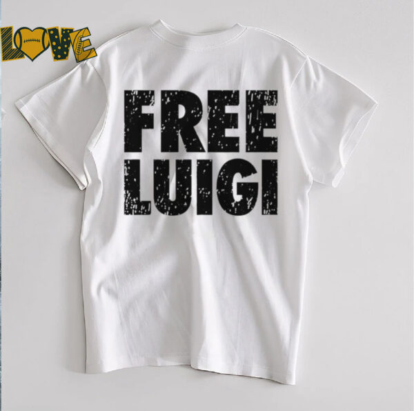 New Free Luigi T Shirt