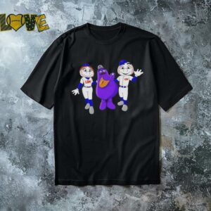 New York Mets mascot Nym and Grimace shirt