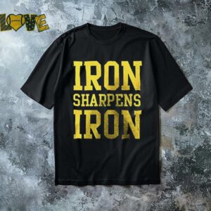 Notre Dame Fighting Irish Football Iron Sharpens Iron shirt