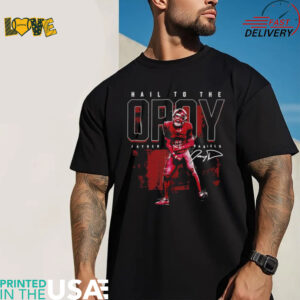 Jayden Daniels hail to the oroy Washington Commanders signature shirt