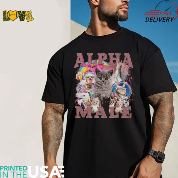 Alpha Male Cat T Shirt