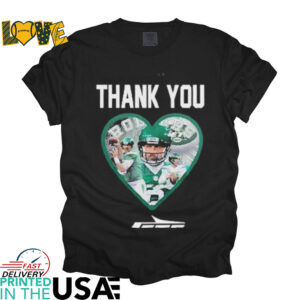 Official New York Jets NFL 2025 Thank You, Rodgers Shirt