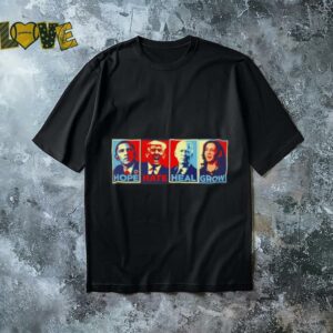 Obama Hope Trump Hate Biden Heal Kamala Grow Hope Hate Heal Grow America shirt