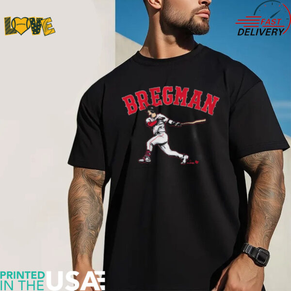 Official Alex Bregman Boston Slugger Swing Boston Red Sox MLB t shirt