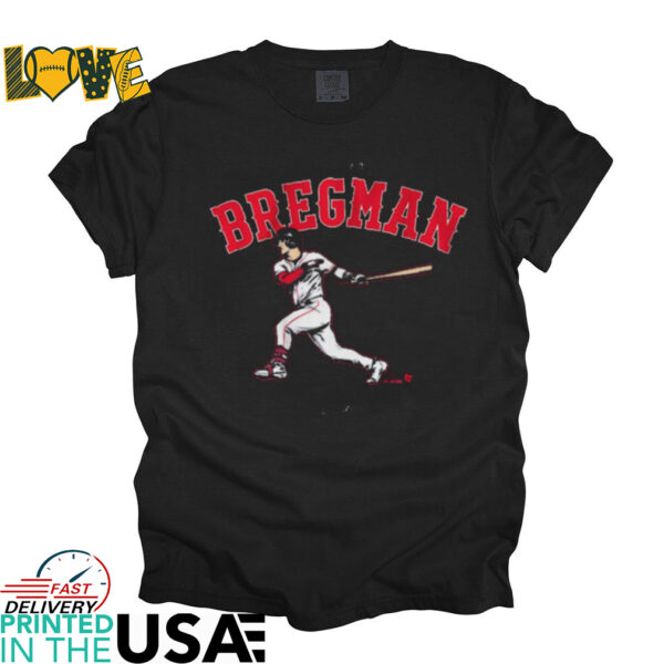 Official Alex Bregman Boston Slugger Swing Boston Red Sox MLB t shirt