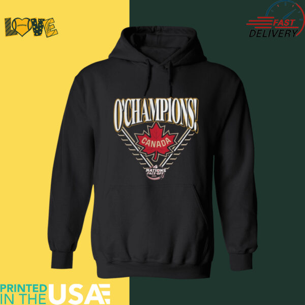 Official Canada 2025 4 Nations Face Off Champions Hometown T Shirt