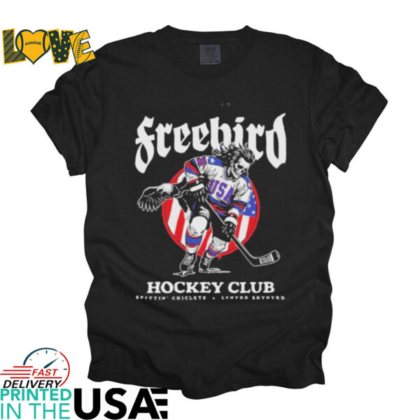 Official Freebird USA Spittin Chiclets x Lynyrd Skynyrd Shirt