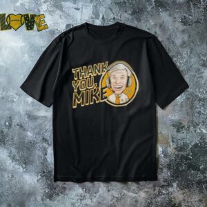 Official Pittsburgh Penguins Thank You Mike Lange 2025 Shirt