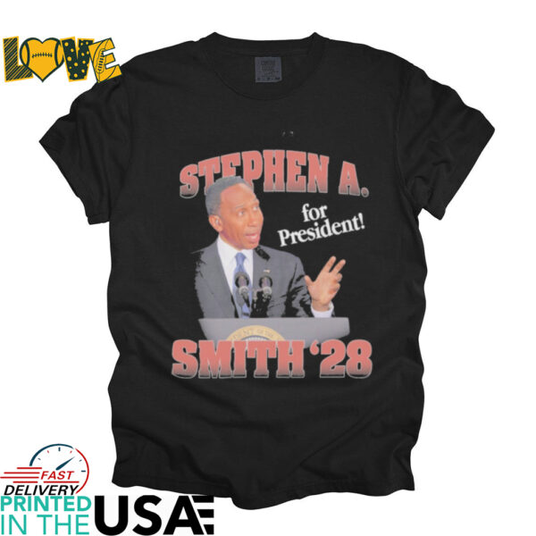 Official Stephen A Smith ’28 For President Shirt