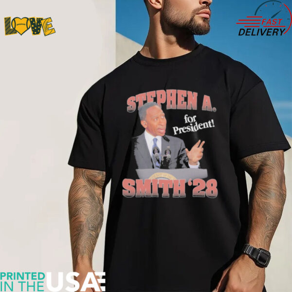 Official Stephen A Smith ’28 For President Shirt