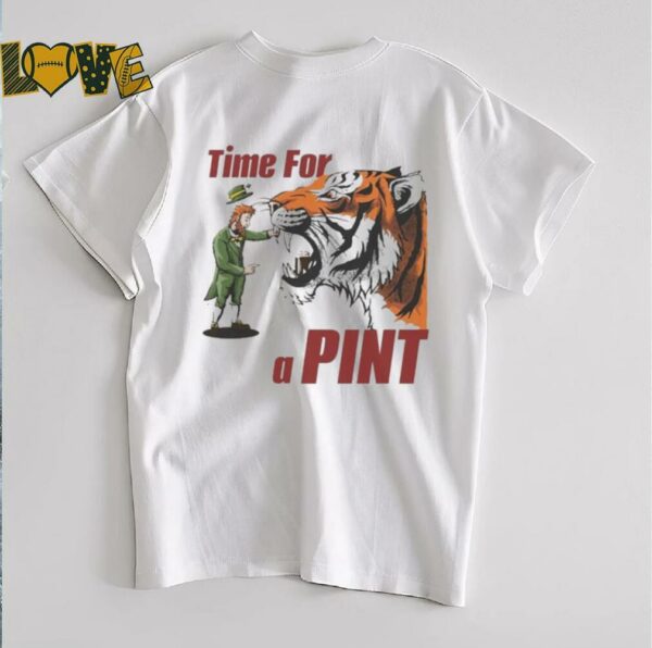 Official Time For A Pint Tiger St Patrick’s Day Shirt