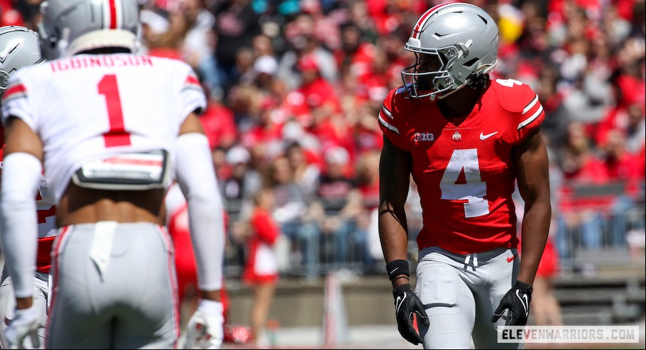 Ohio State Football Spring Showcase at Ohio Stadium on April 12