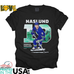 Markus Naslund throwback Vancouver hockey shirt