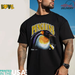 90s Pittsburgh Penguins Hockey T Shirt