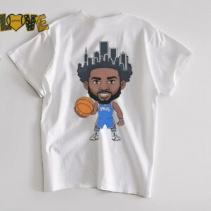 Philadelphia 76ers Joel Embiid city baller head shirt