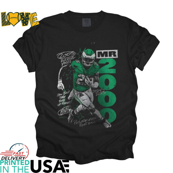 Philadelphia Eagles Mr. 2000 how ’bout them boys up front MVP shirt