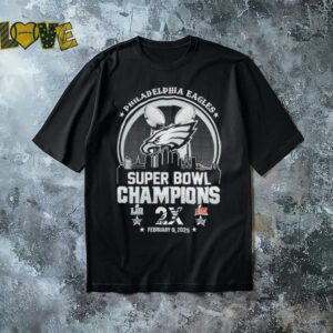 Philadelphia Eagles Super Bowl Champions 2X 2017 2024 Limited Edition shirt